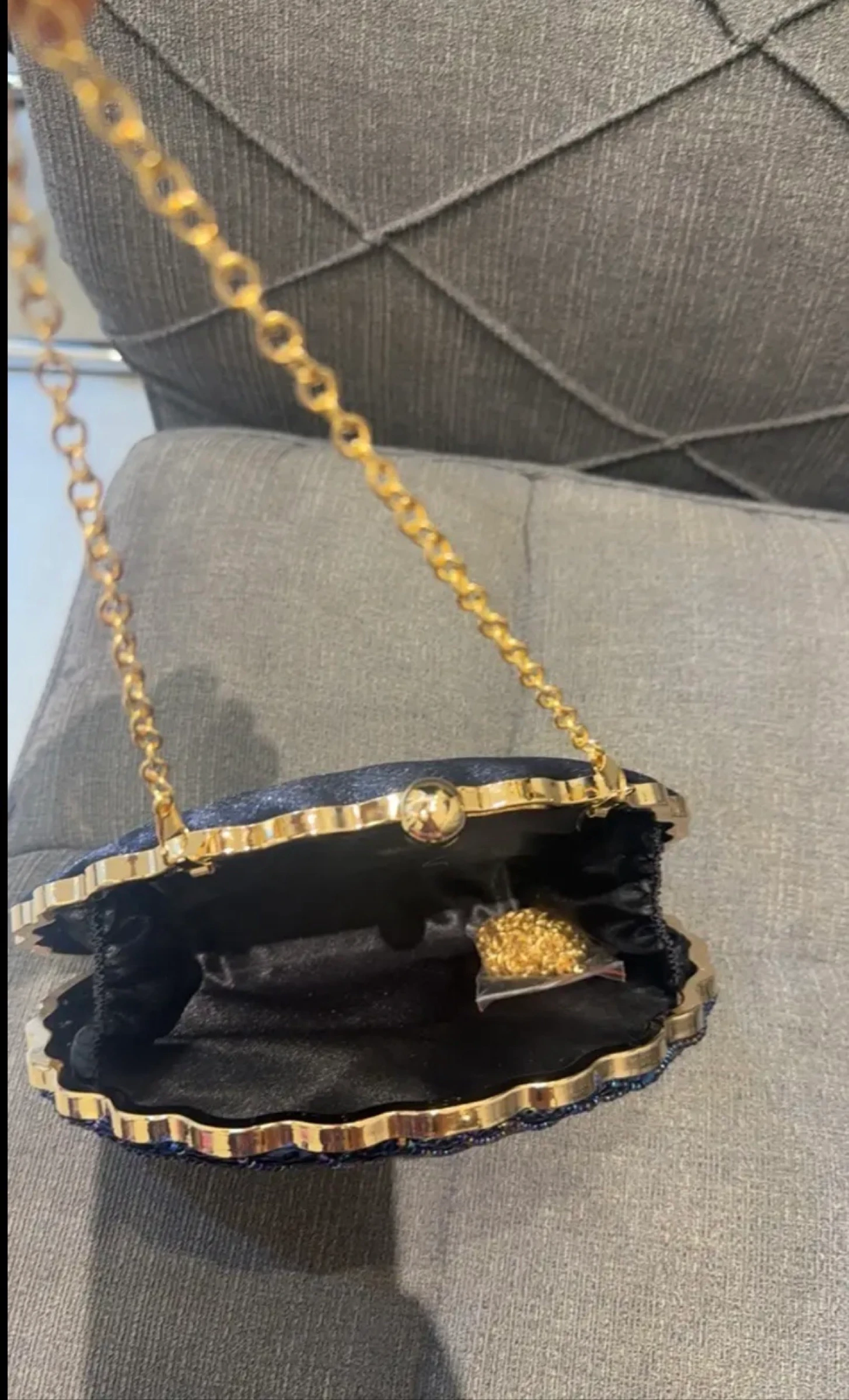 Handtas met pauwenpatroon – photo 3